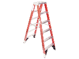 Fiberglass Twin Step Ladder Type IAA, 6 Ft