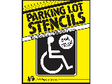 Parking Stencil: Handicap Symbol