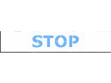 Commercial Grade Roadway Safety Stencil: Stop