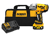 DeWalt Cordless High Torque Impact Wrench Kit, 1/2 In