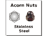 Acorn Nuts Stainless Steel