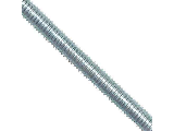 Metric All Thread Rod Zinc Plated Steel, 1 M Long (Sizes)  Made In USA