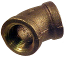 45 Degree Brass Pipe Elbow