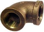 90 Degree Brass Pipe Elbow