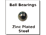 Ball Bearings Zinc Plated Steel