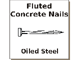 Fluted Concrete Nails (1-1/2" to 3")