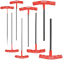 Power-T T-Handle Hex Key Set, 8 Piece