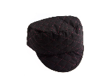 Forney Quilted Black Skull Cap (Sizes)