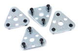 Replacement Flints For Three Flint Striker, 4 Pack