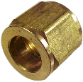 Oxygen Hose Nut, 9/16 In  B Size