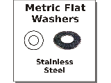 Metric Flat Washers Stainless Steel