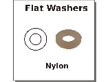 Flat Washers Nylon