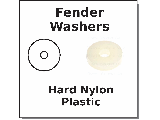 Fender Washer Nylon (Sizes)