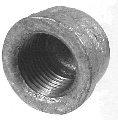 Schedule 40 Galvanized Cap 150 Lb