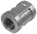 Schedule 40 Galvanized Malleable Coupling