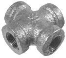 Schedule 40 Galvanized Cross 150 Lb