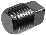 Schedule 40 Galvanized Steel Square Head Plug