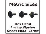 Hex Head Flanged Sheet Metal Screws