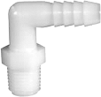 Nylon Hose Barb Elbow x MPT (Sizes)