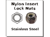 Lock Nuts Nylon Insert Stainless Steel