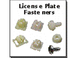 License Plate Fasteners