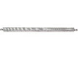 Extension Spring, 1/2 In x 9-3/4 In