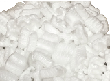 Foam Packing Peanuts, 20 CuFt Bag