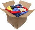 Color Knit Rags 50 Lb Box