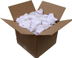 Select #1 White Rags 10 Lb Box