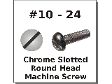 10-24 Round Slot Chrome Tint