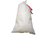 Sand Bag With Tie 14 In x 26 In White