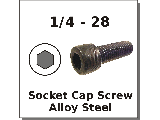 1/4-28 Socket Cap Screws