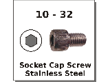 10-32 Socket Head Screws Stainless