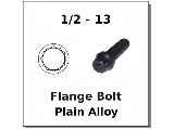 12 Point Flange Bolt 1/2-13 Plain Alloy (Length)