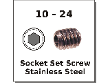 10-24 Socket Set Screws Stainless Steel