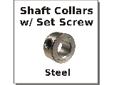 Shaft Collars with Set Screw