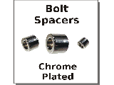 Bolt Spacers Chrome Plated