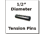 1/2 Diameter Tension Pins