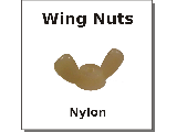 Wing Nuts Nylon